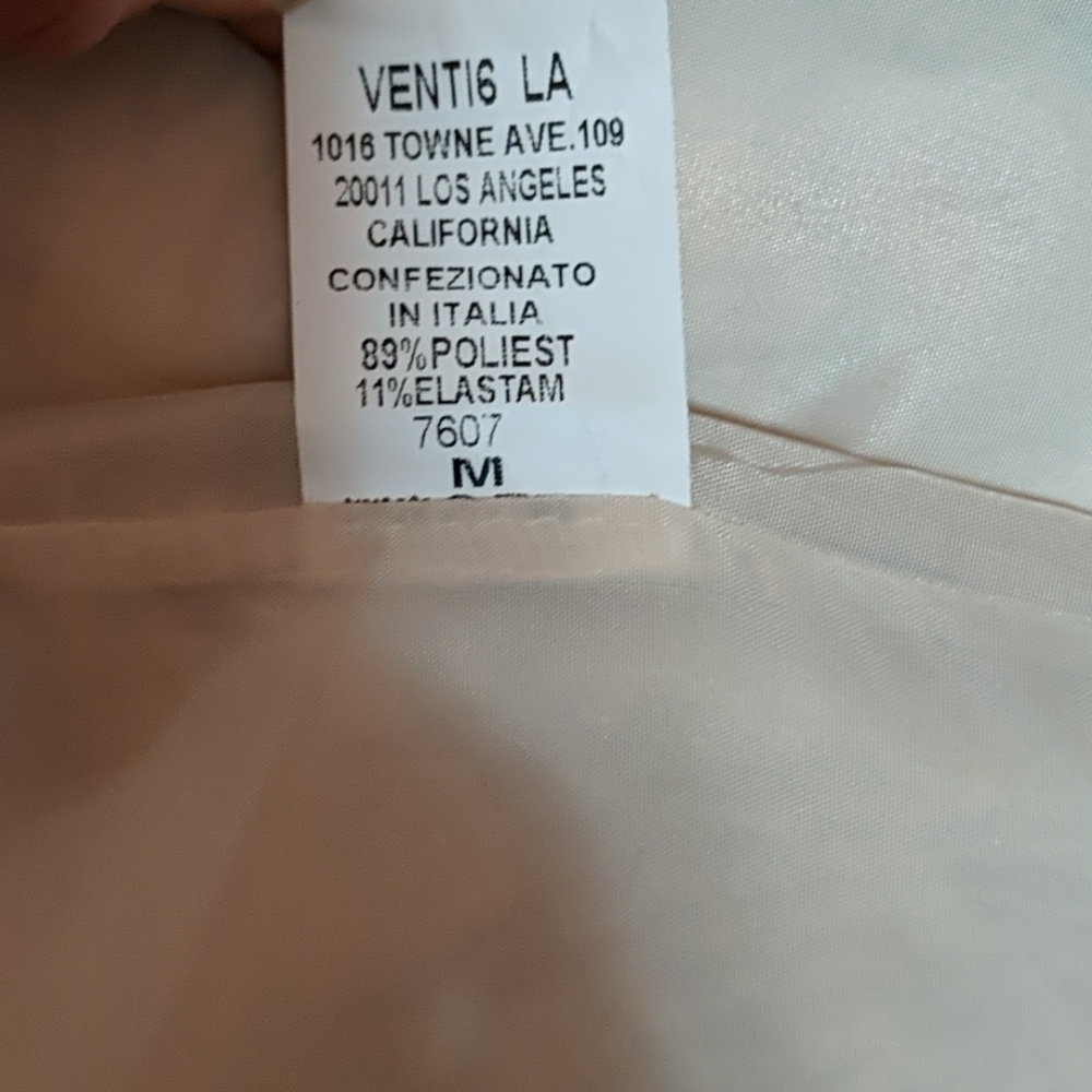 Venti6 open front  floral blazer 3/4 sleeves M - Picture 6 of 7